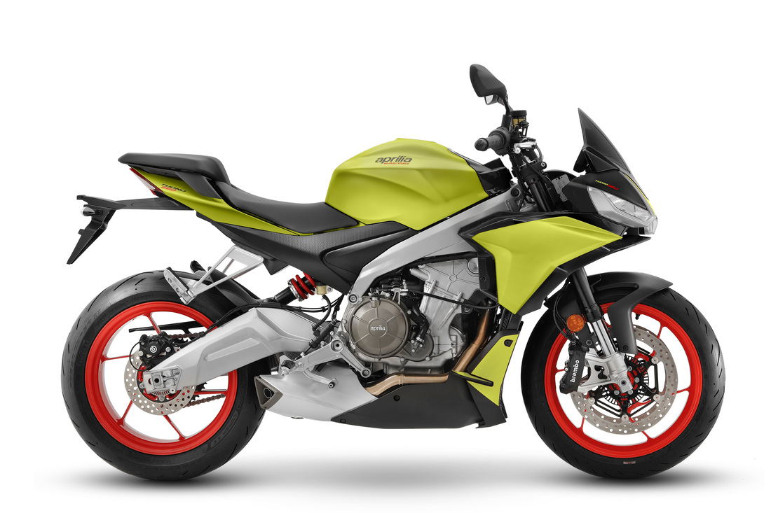 aprilia tuono 660 žuti