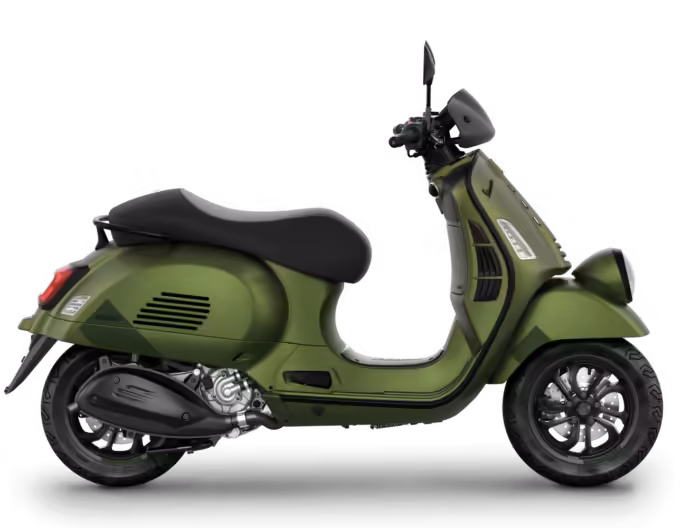 Vespa GTV 310 Euro 5+ boja verde ribelle matt
