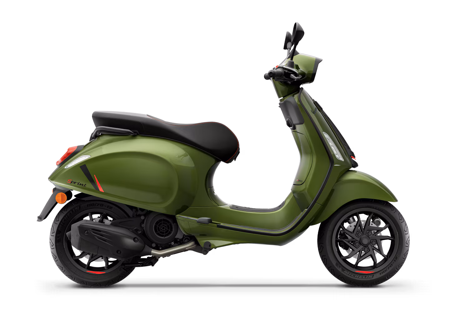 Vespa Sprint 125 S Euro 5+ boja verde ribelle Vespa Sprint 125 S Euro 5+ boja verde ribelle