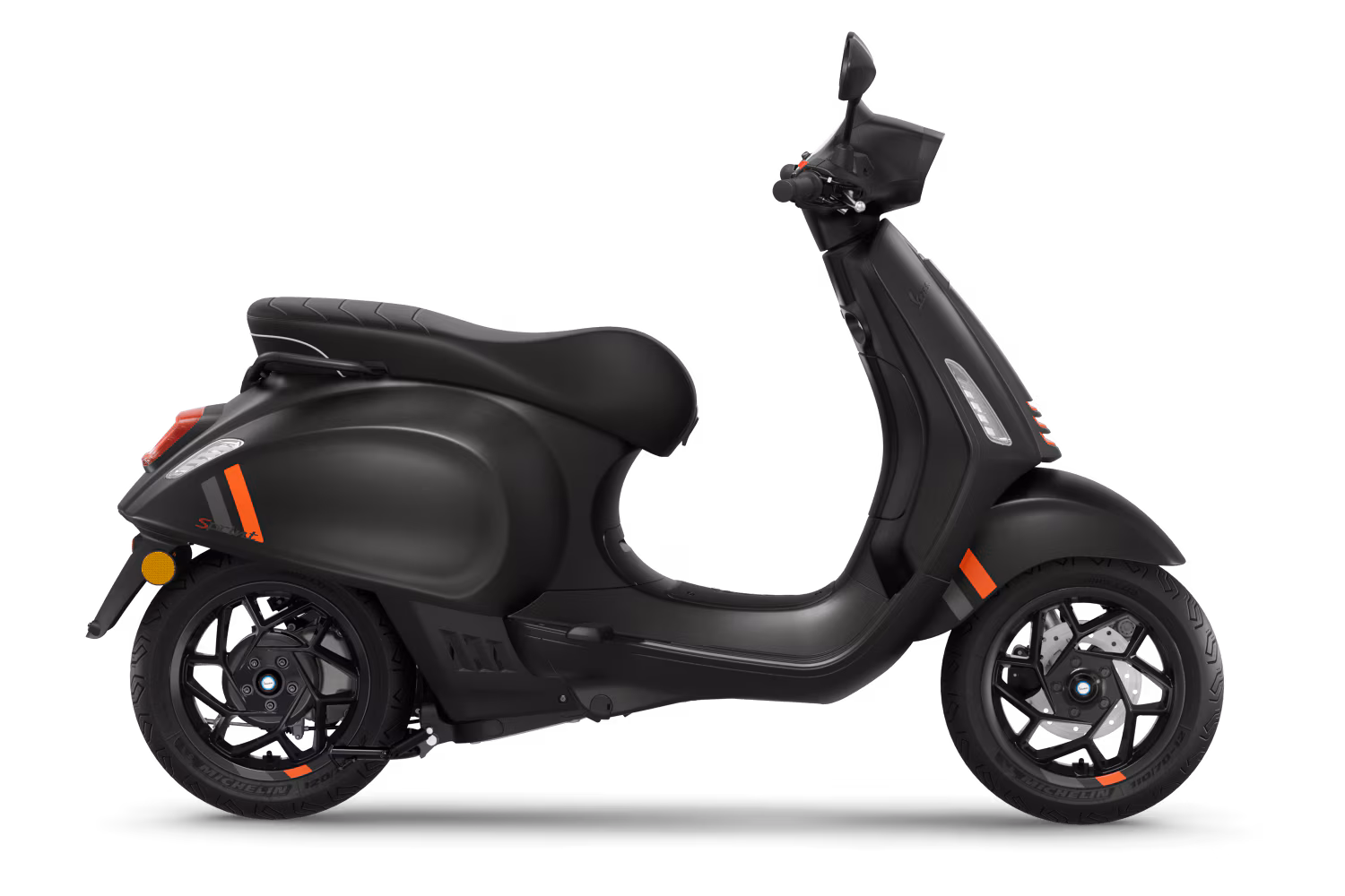 Vespa Sprint Elettrica 45 S Euro 5 boja nero convinto matt Vespa Sprint Elettrica 45 S Euro 5 boja nero convinto matt