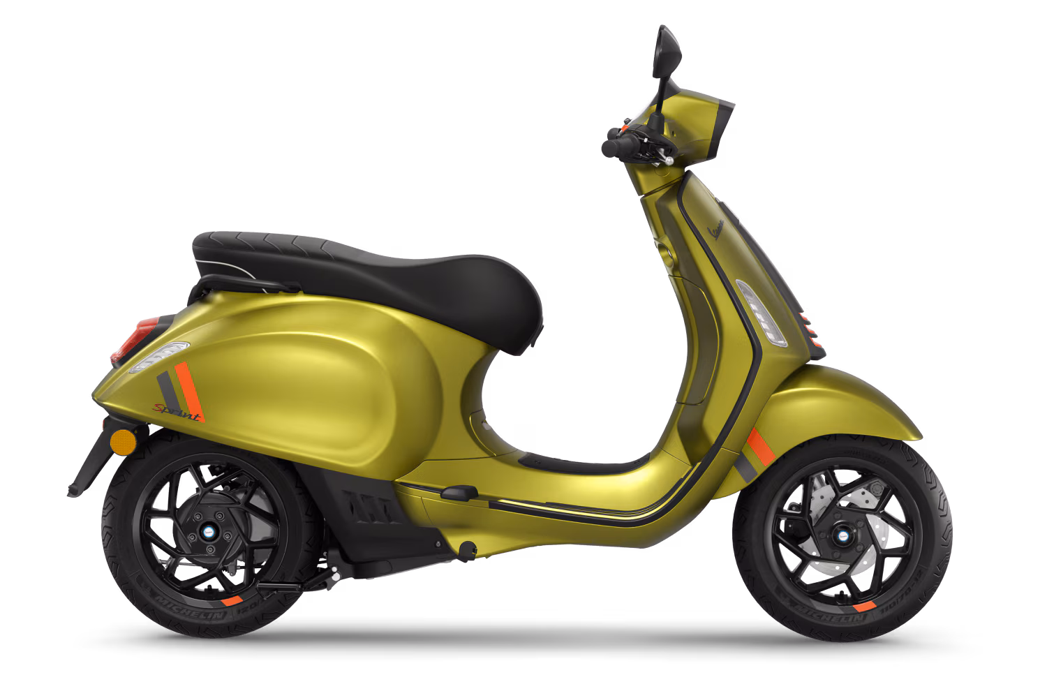 Vespa Sprint Elettrica 45 S Euro 5 boja verde ambizioso matt Vespa Sprint Elettrica 45 S Euro 5 boja verde ambizioso matt
