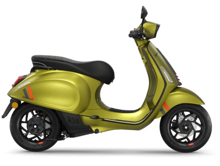 Vespa Sprint Elettrica 45 S Euro 5 verde ambizioso matt