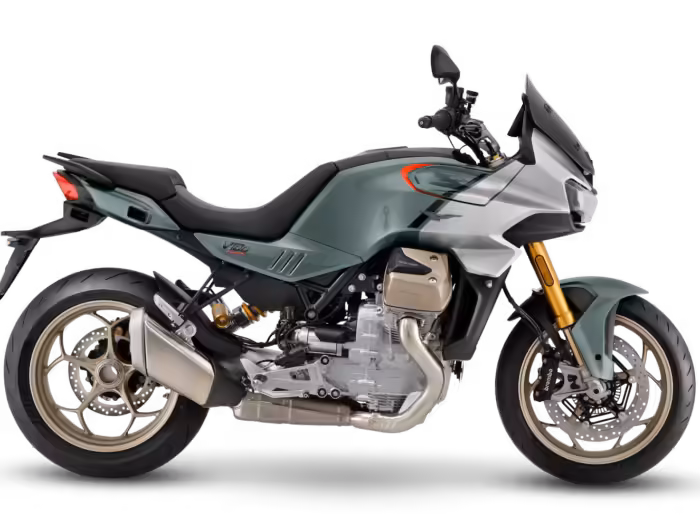 Moto Guzzi V100 Mandello S verde ghiaccio