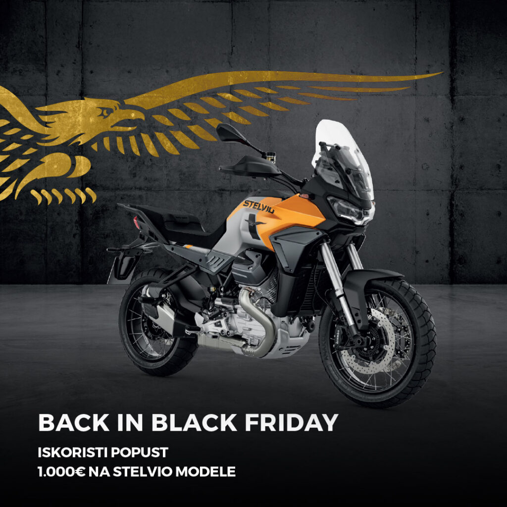 Moto Guzzi Stelvio Black Friday Moto Mondo Zagreb