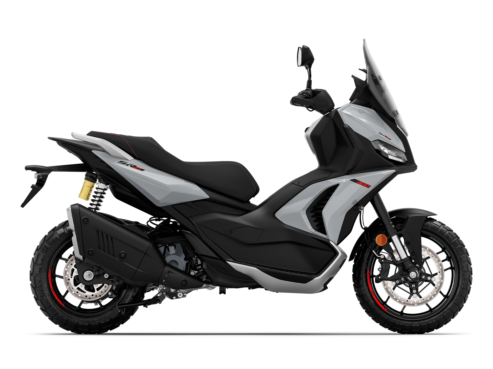 Aprilia-SRGT-400-Dusty-Grey Aprilia SR GT 400 Dusty Grey