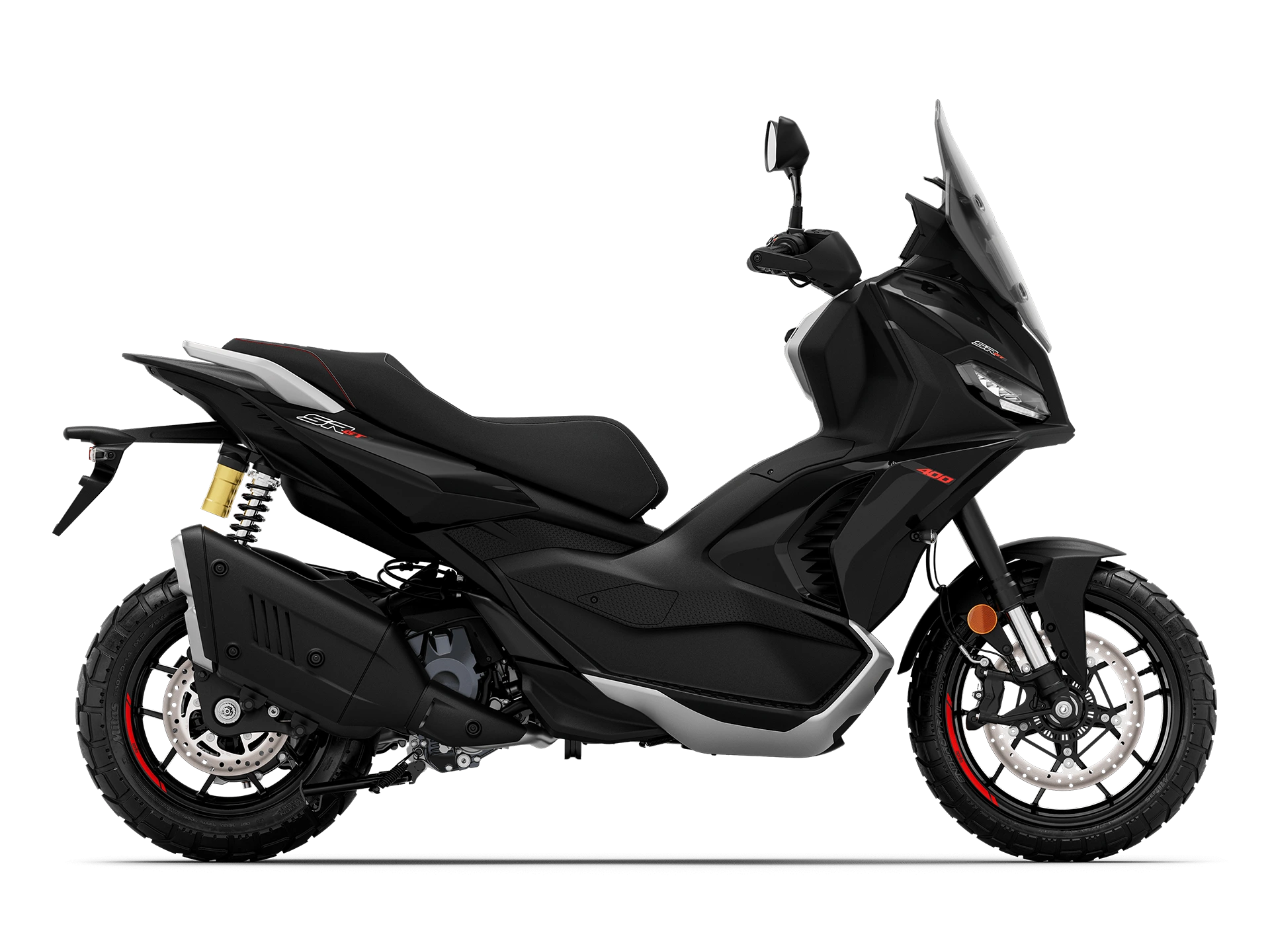Aprilia-SRGT-400-Rugged-Black Aprilia SR GT 400 Rugged Black